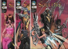 MICHAEL TURNER'S SOULFIRE 2009 SERIES LOT OF 3 - #4 COVER A-C (NM-) ASPEN