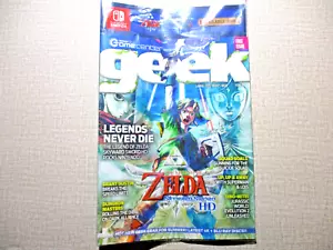 The Legend of Zelda Skyward Sword HD Geek Gamecenter Magazine Issue 13 *New* - Picture 1 of 14