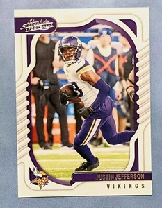Tarjeta "JUSTIN JEFFERSON" 2022 Panini Absolute Minnesota Vikings WR #89! - Imagen 1 de 2