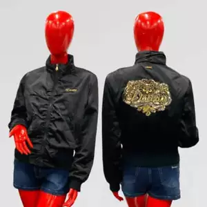 Women's Dereon By Beyoncé Black | Gold Jacket NWT - Picture 1 of 8