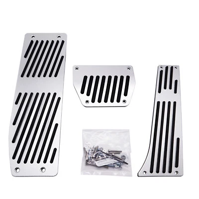 Cubierta de pedal de freno de gas para BMW Serie 3 E30 E36 E46 E87 E90 E91 E92 E93 M3 Z3 AT Foto 1 de 4