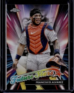2024 Topps Chrome Francisco Alvarez Future Stars #FS-7 - Picture 1 of 2