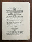Decreto Modifica Tariffe Postali Telegrafiche Telefoniche Interne 1921