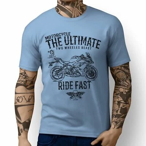 JL Ultimate Illustration For A Kawasaki Ninja 650 Motorbike Fan T-shirt - Picture 1 of 24