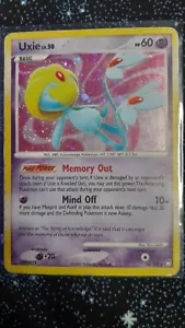 Pokemon Uxie LV. 50 Holo seltene D&P mysteriöse Schätze 18/123 2007 gespielter Wirbel - Bild 1 von 2