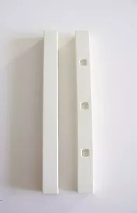 PLAYMOBIL (44c04) SYSTEMx - Lot de 2 Jonctions Mur Simple 16,5cm Maison Jaunis - Imagen 1 de 1