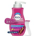 Veet Gel Hair Remover Cream For Legs And Body Sensitive Formula 13.5 Fl Oz