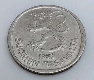 Finnland, 1982 1 Markka Münze - Bild 1 von 3