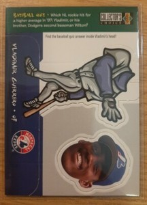 1998 COLLECTOR'S CHOICE MINI BOBBING HEADS VLADIMIR GUERRERO #18 MONTREAL EXPOS