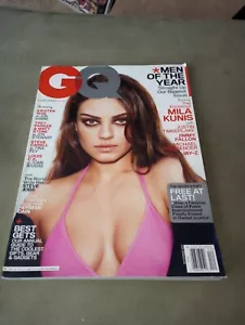 GQ Dec 2011 Magazine-Mila Kunis /Kristen Wiig/Justin Timberlake/EXC - Foto 1 di 2