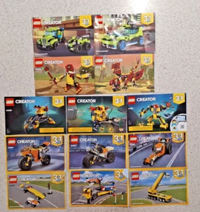 Lego Creator Instruction books Bundle 13X Instruction Booklets - Picture 1 of 6