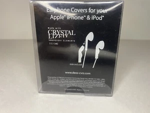 DEOS Kopfhörer Hüllen für iPhone und iPod mit kristallisierten Swarovski Elements grau - Bild 1 von 24