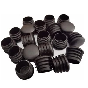 20 PCS Round Plastic Plug Tubing End Cap Chair Glide Pipe Furniture Leg C237 - Picture 1 of 8