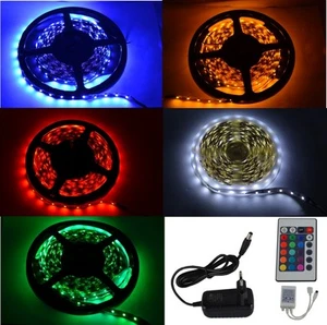 1-5 metros, 300 RGB, tira de cinta LED, tira 5050, 12V, distribuidor alemán - Imagen 1 de 1