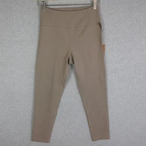 Leggings Colectivos Novia Mujer Medianos Beige Atletismo Informales Yoga Pantalones - Imagen 1 de 13