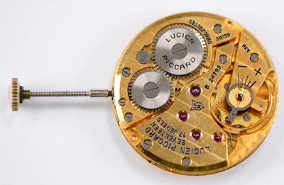 LUCIEN PICCARD MEN'S  WATCH MOVEMENT & DIAL - Image 1 of 2