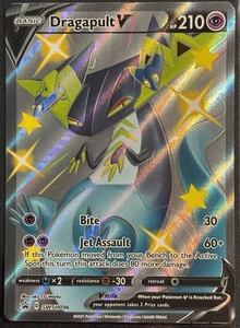 Dragapult V SWSH096 - SW&SH Ultra Rare Black Star Promo Pokemon TCG - LP Card - Bild 1 von 2