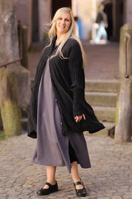 Privatsachen - Lagenlook BLUSE WERKZEUG Gr 44 bis 56 - schwarz - Bild 1 von 4