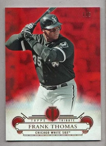 2014 Topps Tribute Baseball Red #78 Frank Thomas 1/5 - Picture 1 of 2