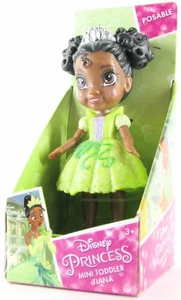 Disney Prinzessin 3 Zoll Mini Kleinkind Glitzer Tiana die Prinzessin und der Frosch - Bild 1 von 2