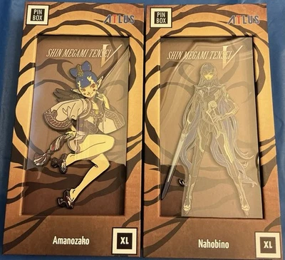 针盒 XL 针 X 2 Shin Megami Tensei V 天野马佐科和纳霍比诺 — 第 1/4 张图片