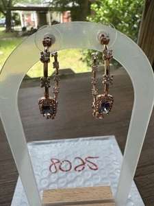 Hoop Earrings Bomb Party Fashion Jewelry Chic RBP Rose Gold P - Picture 1 of 7