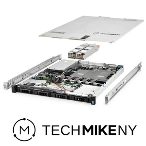 Serveur Dell PowerEdge R430 2x E5-2698v3 2,30 GHz 32 cœurs 192 Go RAM 4x caddies - Photo 1/5
