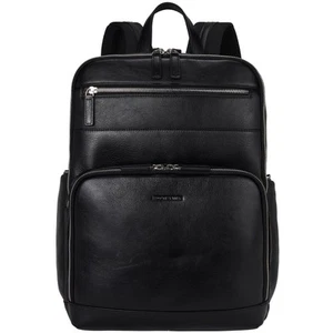 BOSTANTEN Men Leather Backpack 15.6” Laptop Backpack Travel Business Office B... - Picture 1 of 8