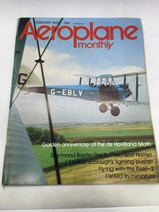 Aeroplane Monthly Magazine February 1975 Vol 3 No 2 De Havilland Moth IPC - Picture 1 of 3
