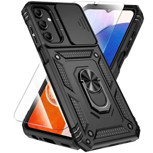 Funda Grado Militar Con Protector De Pantalla Para Samsung Galaxy A25 5G - Picture 1 of 8