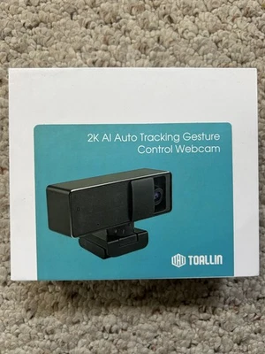 Toallin 2k AI auto tracking gesture control webcam - Image 1 of 2