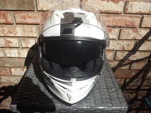 Scorpion Exo T520 Full Face Motorcycle Helmet White Size Medium T52-1025 - Picture 1 of 7