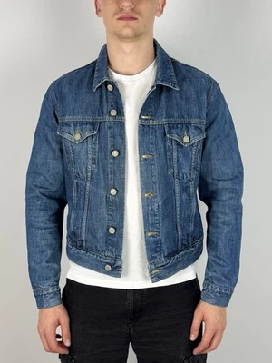 Chaqueta rastreadora de mezclilla lavada Gucci Foto 1 de 4