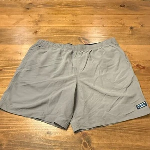 L.L. Bean NWT Supplex Sport Nylon Shorts w/ Polyester Liner XXL Gray Baggies - Picture 1 of 8
