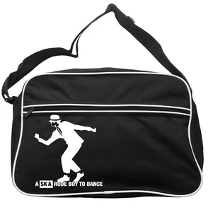 Ask A Rudeboy To Dance Messenger Bag 2 Tone Ska Specials Skinhead Madness - Picture 1 of 2