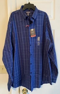 Van Heusen Big & Tall Flex Herrenhemd Langarm Knopfleiste GRÖSSE - 4XL Neu mit Etikett - Bild 1 von 4