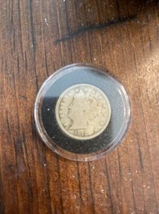 1912 LIBERTY HEAD NICKEL - No Mint - In Capsule - Picture 1 of 2