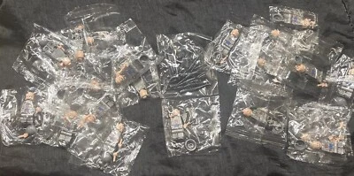 Lot of Military Mini Figures with Weapons 50+ Pieces Guns, Helmets Figs - Image 1 of 4