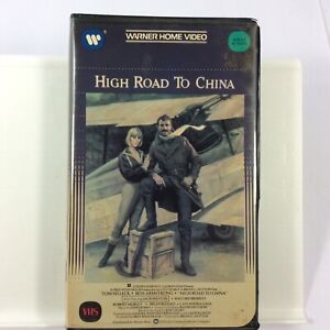 High Road To China VHS 1983 Tom Selleck Warner Home Video Action