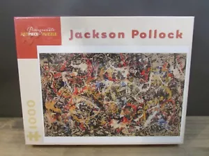 CONVERGENZA"" 1000 pz. arte melograno Jackson Pollock Puzzle NUOVO impegnativo! - Foto 1 di 4