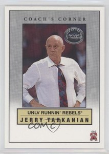 2001 Fleer Greats of the Game Coach's Corner Jerry Tarkanian #11CC
