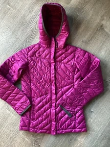 Columbia Omni Shield Youth Girls Size 14/16 Purple Puffer Quilted Coat Jacket - Picture 1 of 11