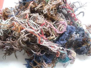 craft waste thread yarn and wool sell £3.55 per 1kg - Picture 1 of 5