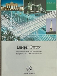 DVD Navigation Mercedes COMAND APS NTG1 EUROPA 2004 V4.1 E S CLS SL SLK CL - Bild 1 von 4