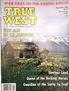 TRUE WEST September 1998 Magazine First Mountain Man Lawless Land Bucking Horses - Picture 1 of 4