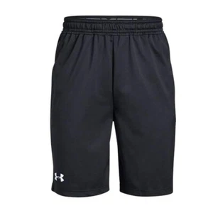 Under Armour Youth Boy's UA Logo Varsity Shorts Black Size XS 1329173-001 NWT - Picture 1 of 6
