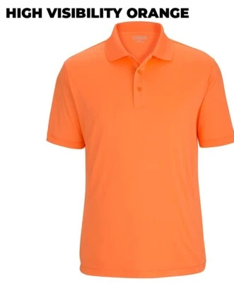 Men Edwards shirt polo 1507 Orange small med large 3x 4XLT 5XLT 6XLT NEW golf - Image 1 of 2