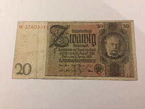 Germany 20 MARKS 1924 Tickets - Picture 1 of 2