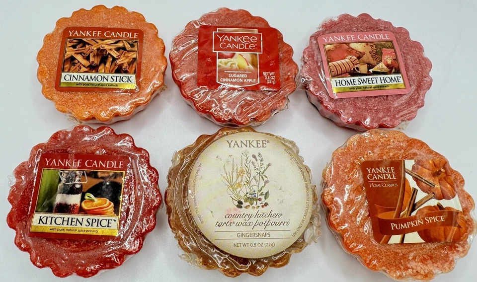 Yankee Candle Wax Melt Tarts Choice Ships 1st Tart - Rest Ship Kitchen Spice