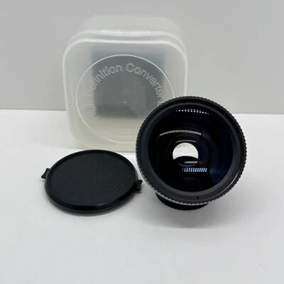 Raynox HD-5000 37M PRO Super Wide Angle Conversion Lens 0.5x w Caps & Case VGC - Image 1 of 4